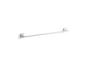 Eclectic 25.97' Towel Bar in Polished Chrome