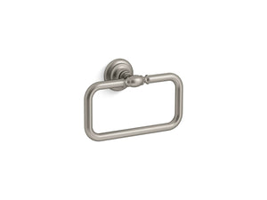 Artifacts 10' Towel Ring in Vibrant Brushed Nickel