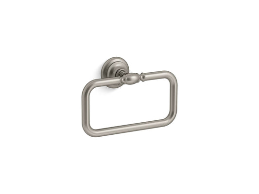Artifacts 10" Towel Ring in Vibrant Brushed Nickel