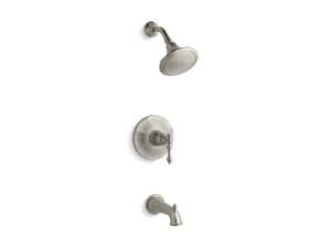 Kelston 2.5 gpm Tub & Shower Faucet in Vibrant Brushed Nickel