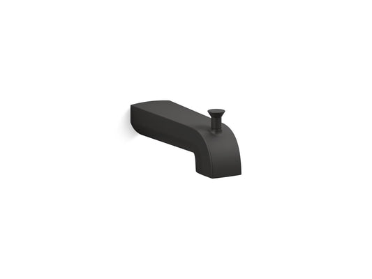 Pitch Tub Spout in Matte Black