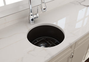 Sotto 18.5' x 18.5' x 9' Single-Basin Undermount Kitchen Sink in Matte Brown