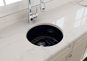 Sotto 18.5' x 18.5' x 9' Single-Basin Undermount Kitchen Sink in Sapphire Blue