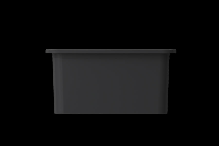 Sotto 18' x 18' x 8' Single-Basin Undermount Kitchen Sink in Matte Dark Gray