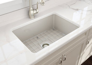 Sotto 26.75' x 19' x 10' Single-Basin Undermount Kitchen Sink in Biscuit