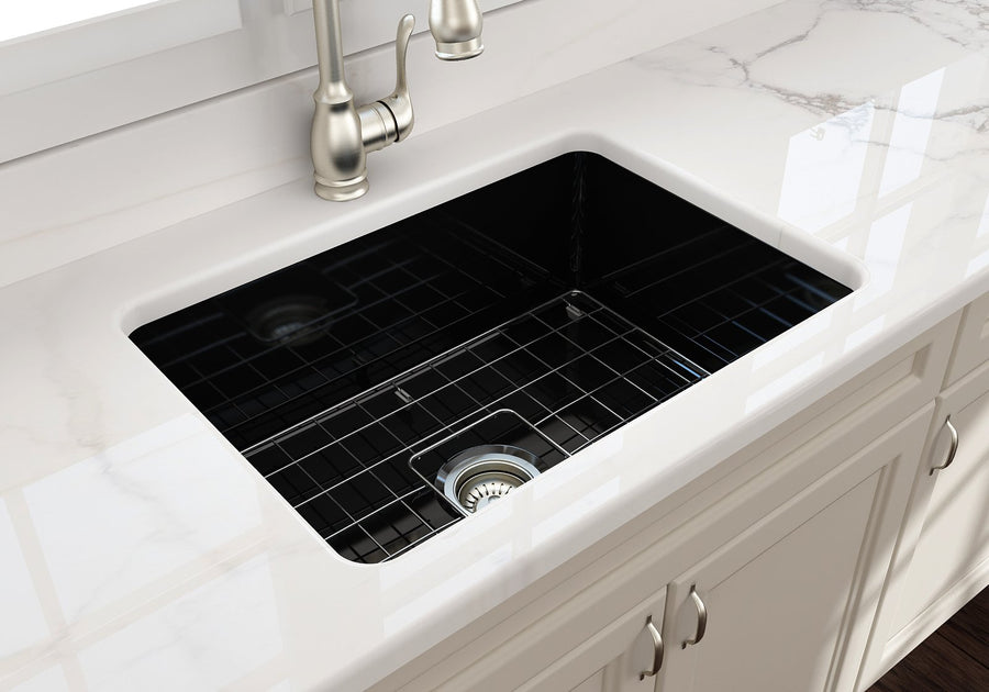 Sotto 26.75' x 19' x 10' Single-Basin Undermount Kitchen Sink in Black