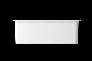 Sotto 26.75' x 19' x 10' Single-Basin Undermount Kitchen Sink in Matte White