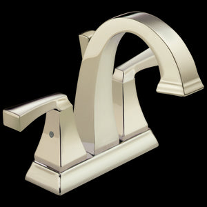 Dryden Centerset Two-Handle Bathroom Faucet in Polished Nickel