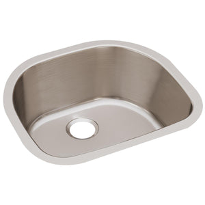 Lustertone Classic 23.63' x 21.25' x 10' Single-Basin Undermount Kitchen Sink in Lustrous Satin