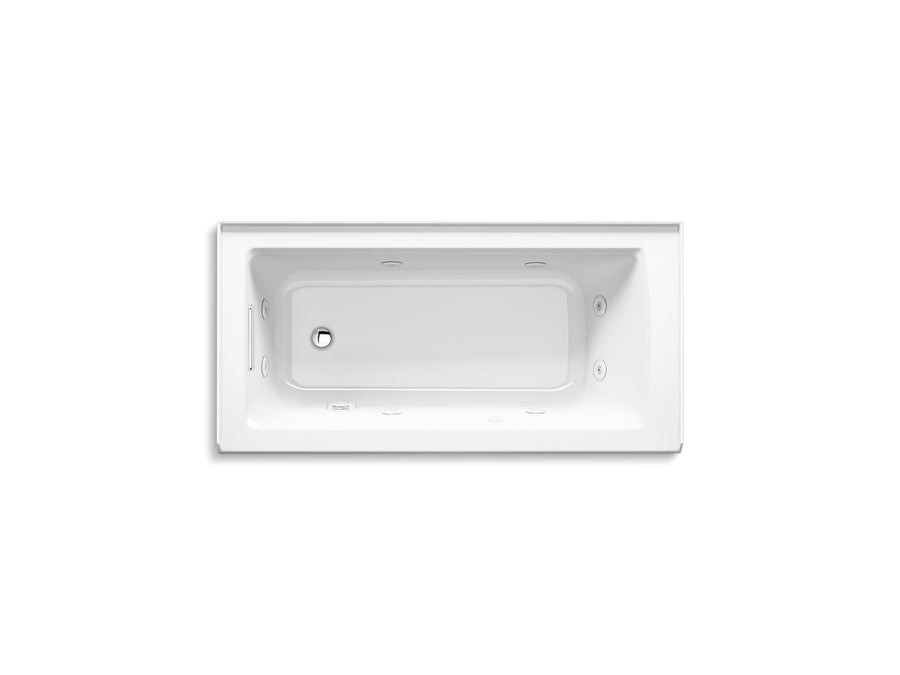Archer 60' Acrylic Alcove Bathtub in White