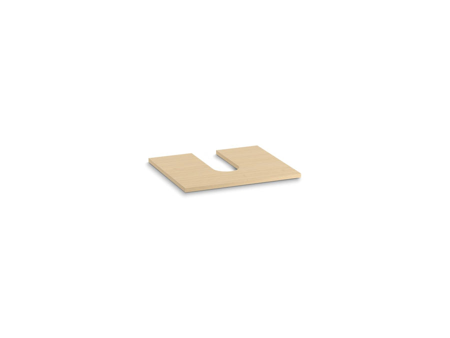 Tailored Adjustable Shelf in Natural Maple for 60' Vanities (22' x 21.25' x 0.75')