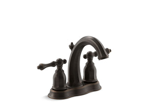 Kelston Centerset Two-Handle Bathroom Faucet in Oil-Rubbed Bronze