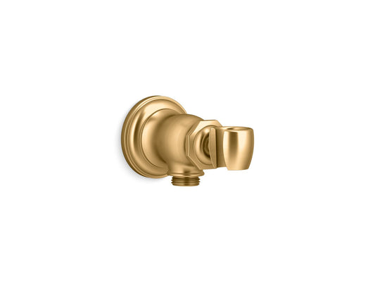 Artifacts Hand Shower Holder in Vibrant Brushed Moderne Brass