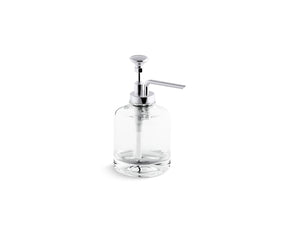 Artifacts Soap Dispenser in Polished Chrome