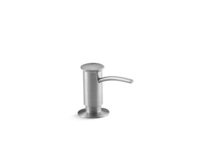 Contemporary 3' Soap Dispenser in Brushed Chrome