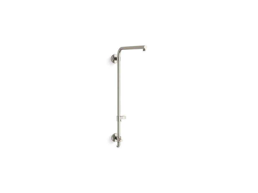 HydroRail-R Beam Shower Column in Vibrant Polished Nickel
