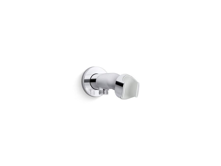 Statement VES Hand Shower Holder with Supply in Polished Chrome