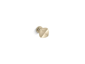 Margaux 1.25' Cabinet Knob in Vibrant French Gold