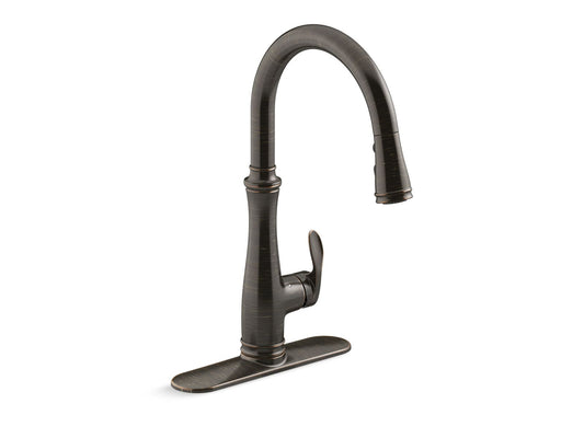 Bellera Touchless Pull-Down Kitchen Faucet in Oil-Rubbed Bronze