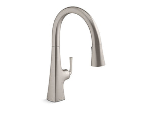 Graze Touchless Pull-Down Kitchen Faucet in Vibrant Stainless