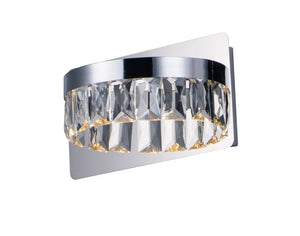 Icycle 5.5' Single Light Wall Sconce in Polished Chrome