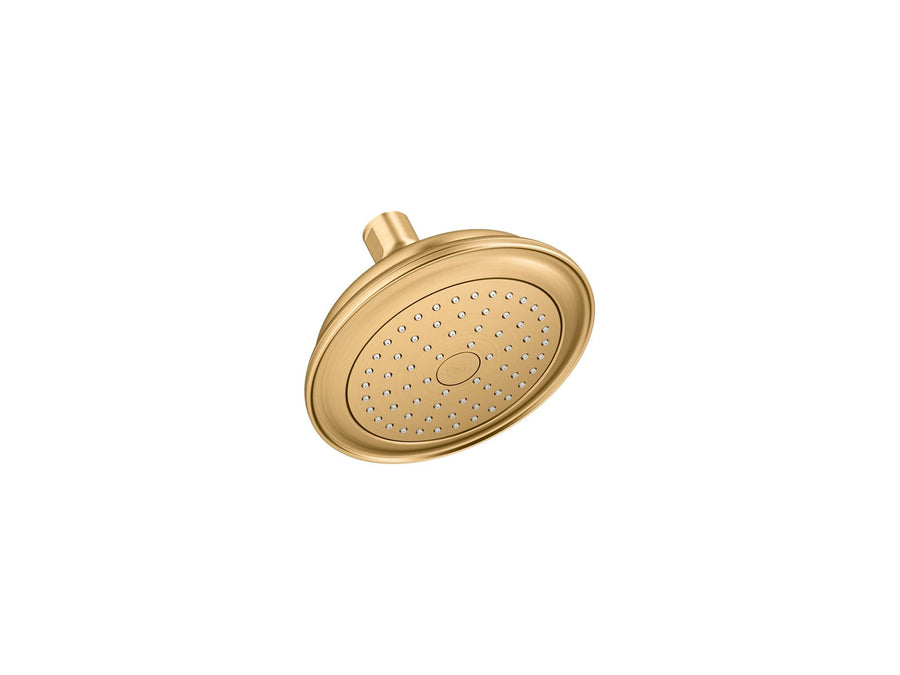 Artifacts Showerhead in Vibrant Brushed Moderne Brass