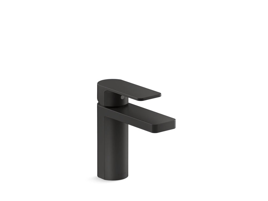 Parallel Single-Handle Bathroom Faucet in Matte Black
