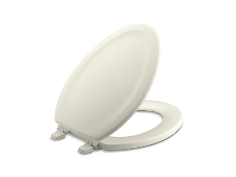 Stonewood Elongated Toilet Seat in Biscuit