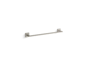 Square 20' Towel Bar in Vibrant Brushed Nickel