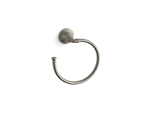 Devonshire 2.94' Towel Ring in Vibrant Brushed Nickel