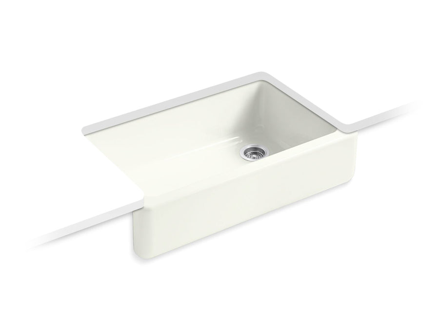Whitehaven 35.69' x 21.56' x 9.63' Single-Basin Undermount Kitchen Sink in Dune
