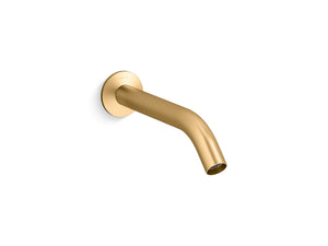 Components Tub Spout Faucet in Vibrant Brushed Moderne Brass