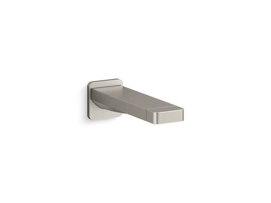 Parallel Tub Spout Faucet in Vibrant Brushed Nickel
