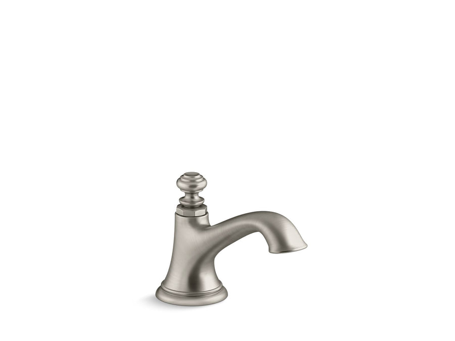Artifacts Bell Widespread Spout Bathroom Faucet in Vibrant Brushed Nickel