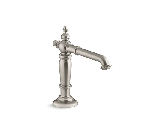 Artifacts Column Widespread Spout Bathroom Faucet in Vibrant Brushed Nickel