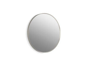 Essential Vibrant Brushed Nickel Decorative Mirror (1.38' x 28.13' x 28.13')