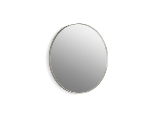 Essential Vibrant Brushed Nickel Decorative Mirror (1.38" x 28.13" x 28.13")