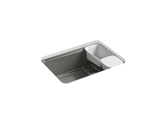 Riverby 27" x 22" x 9.63" Single-Basin Undermount Kitchen Sink in Thunder Grey