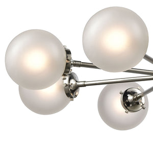 Boudreaux 36' 8 Light Chandelier in Polished Nickel