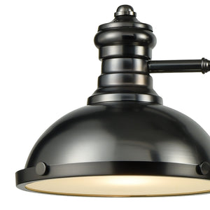 Chadwick 47' 3 Light Island Light in Black Nickel