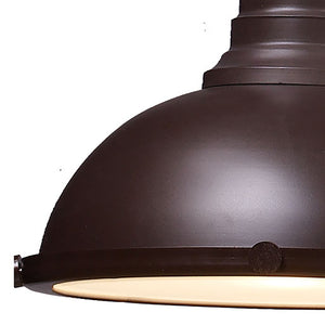 Chadwick 47' 3 Light Island Light in Oiled Bronze Metal Shade & Oiled Bronze