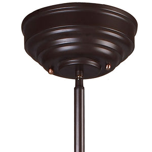 Chadwick 47' 3 Light Island Light in Oiled Bronze Metal Shade & Oiled Bronze