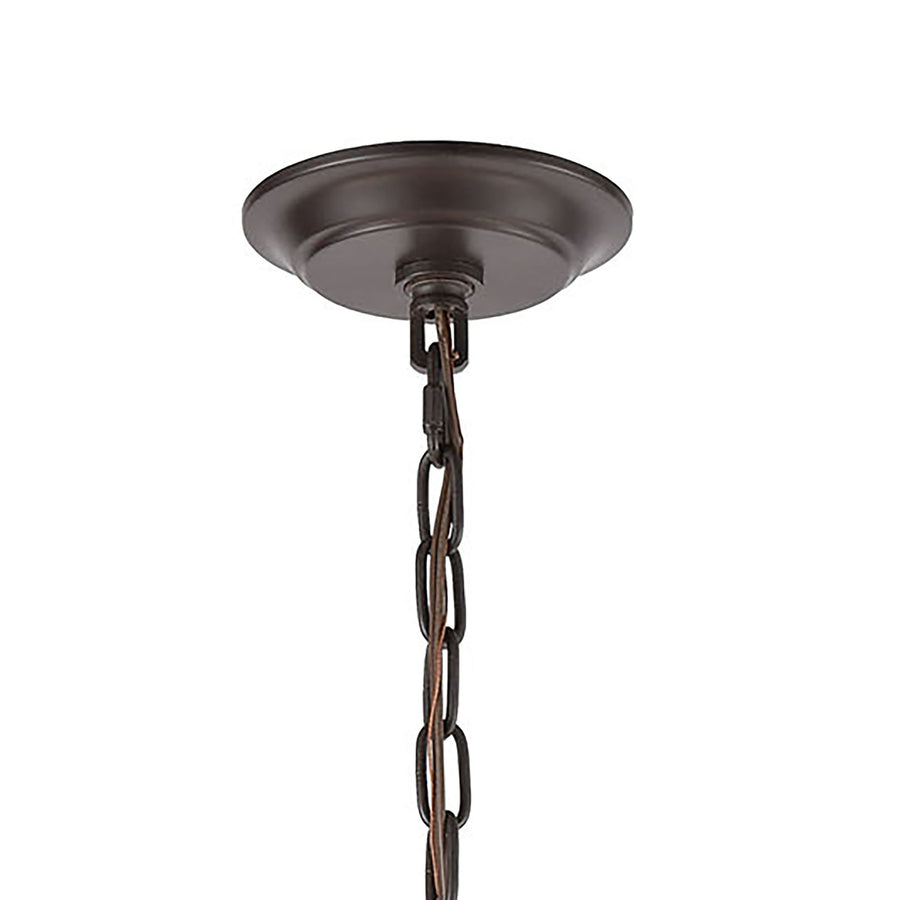 Chandette 22' 6 Light Chandelier in Oil Rubbed Bronze