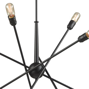 Delphine 33' 10 Light Chandelier in Oil Rubbed Bronze