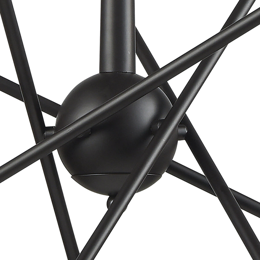 Delphine 33' 10 Light Chandelier in Oil Rubbed Bronze