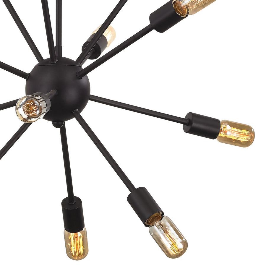 Delphine 27' 12 Light Chandelier in Oil Rubbed Bronze