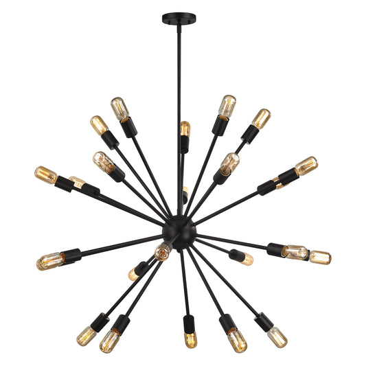 Delphine 36" 24 Light Chandelier in Oil Rubbed Bronze