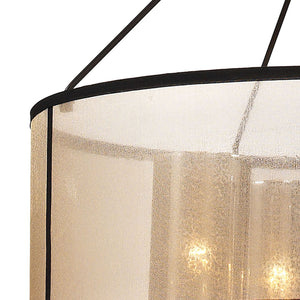 Diffusion 25' 4 Light Chandelier in Oil Rubbed Bronze