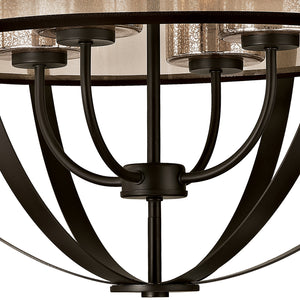 Diffusion 27' 4 Light Chandelier in Oil Rubbed Bronze