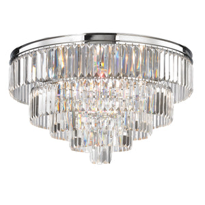 Palacial 31' 6 Light Chandelier in Polished Chrome